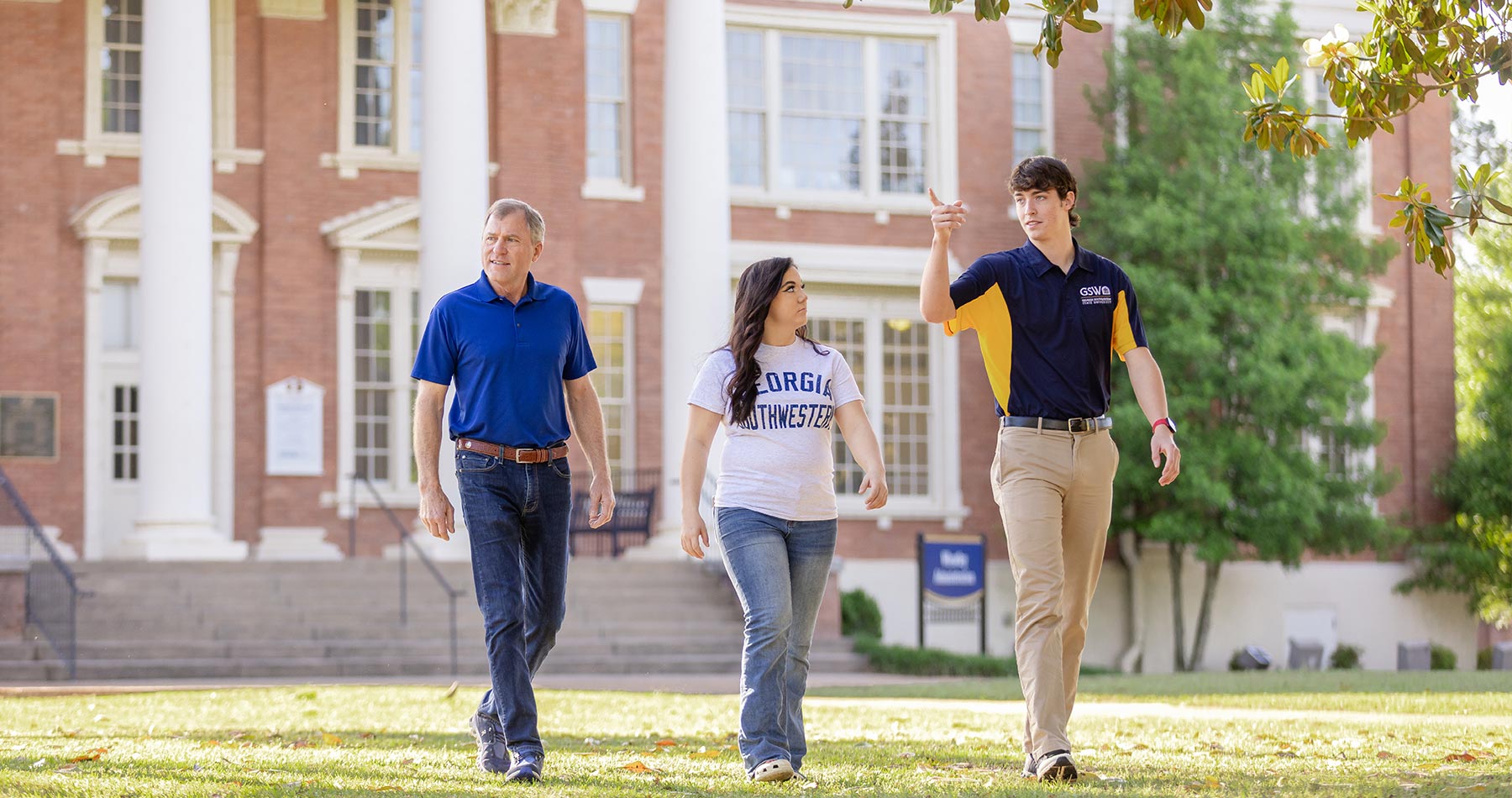 Students at Preview Day