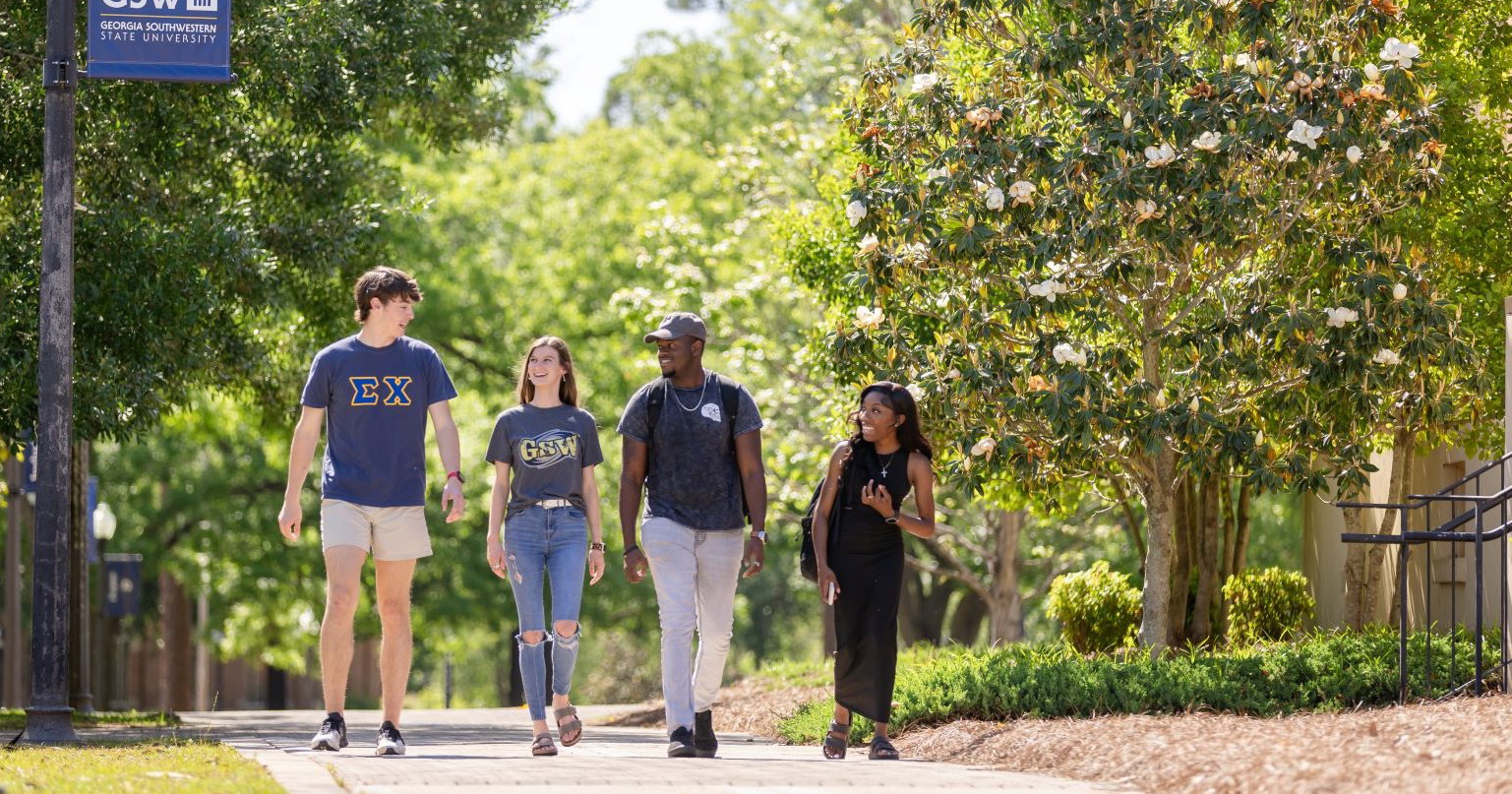 GSW Students Walking