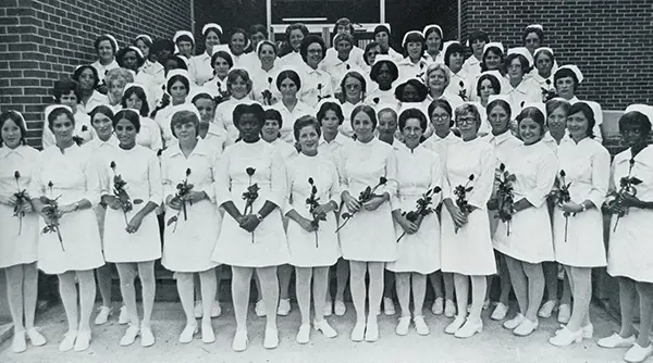 nursing students in 1974