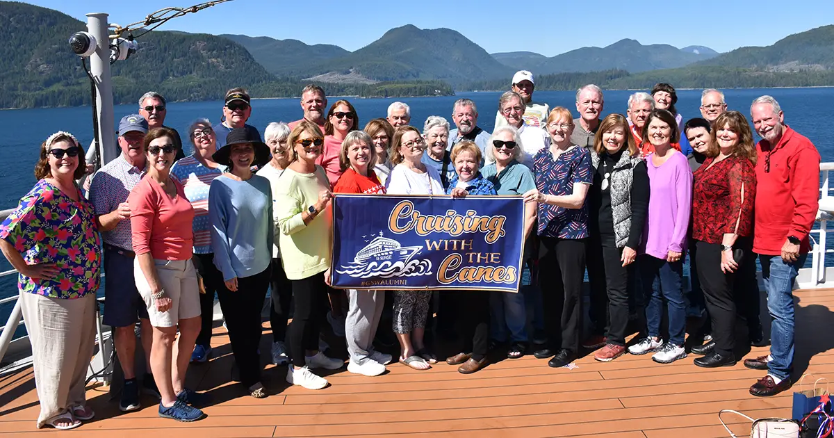 group on Alaskan cruise