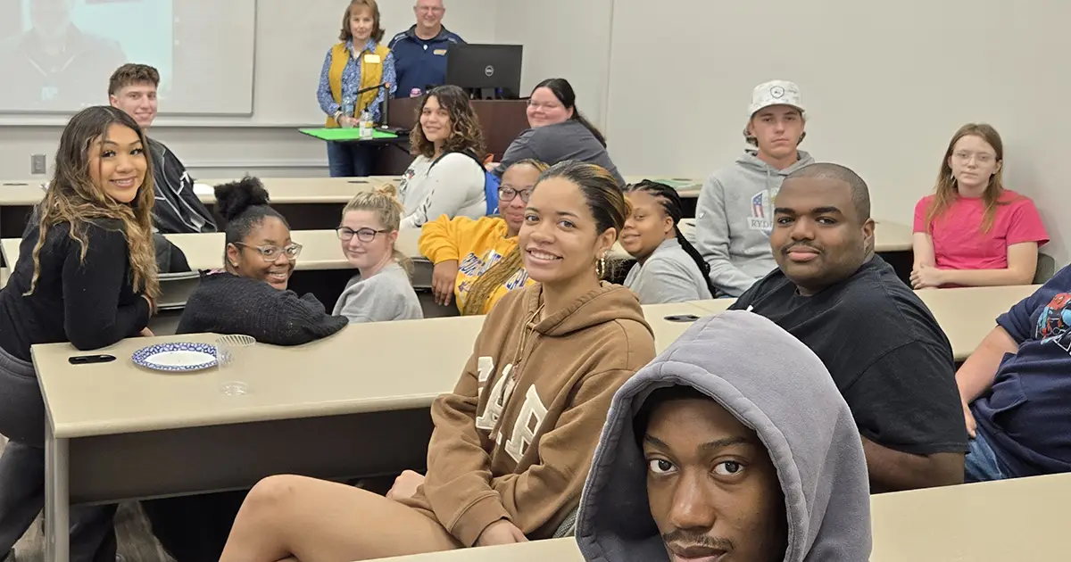 students in classroom